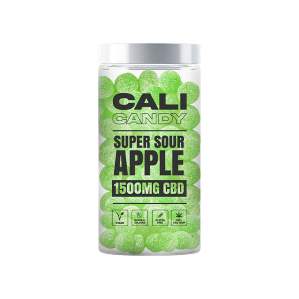 CALI CANDY 1600mg Full Spectrum CBD Vegan Sweets (Large) - 10 Flavours