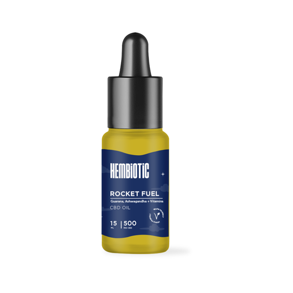Hembiotic 500mg Broad-Spectrum Functional CBD Oil - 15ml