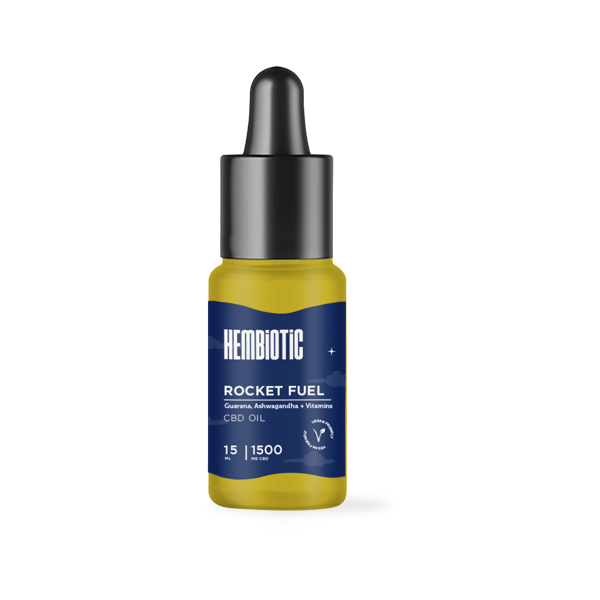 Hembiotic 1500mg Broad-Spectrum Functional CBD Oil - 15ml