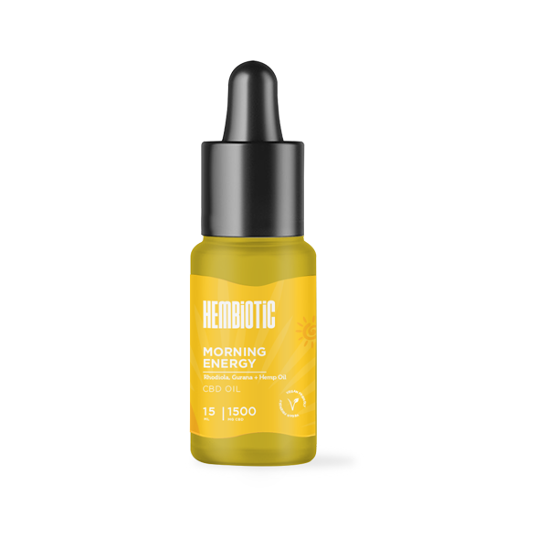 Hembiotic 1500mg Broad-Spectrum Functional CBD Oil - 15ml