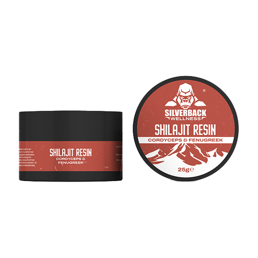 Silverback CBD Cordyceps + Fenugreek Infused Shilajit Resin 25g